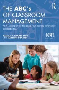 Book Cover for The ABC's of Classroom Management by Pamela A Kramer Ertel, Kappa Delta Pi Honor society