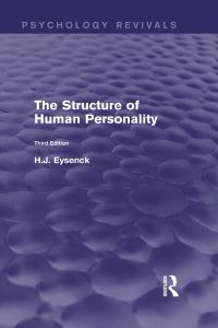Book Cover for The Structure of Human Personality (Psychology Revivals) by H J Eysenck