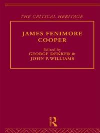 Book Cover for Fenimore Cooper by George Dekker, John P McWilliams