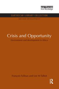 Book Cover for Crisis and Opportunity by François Falloux, Lee M Talbot