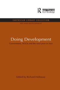 Book Cover for Doing Development by Richard Holloway