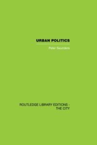 Book Cover for Urban Politics by Peter Saunders