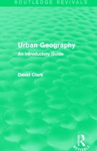 Book Cover for Urban Geography by David Clark