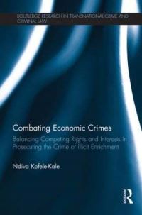 Book Cover for Combating Economic Crimes by Ndiva KofeleKale