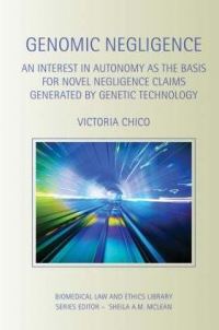 Book Cover for Genomic Negligence by Victoria Chico
