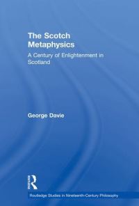 Book Cover for The Scotch Metaphysics by George Elder Davie