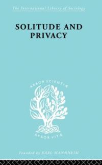 Book Cover for Solitude and Privacy by Paul Halmos