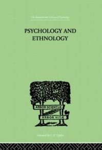 Book Cover for Psychology and Ethnology by W H R Rivers