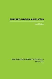 Book Cover for Applied Urban Analysis by Ian Cullen