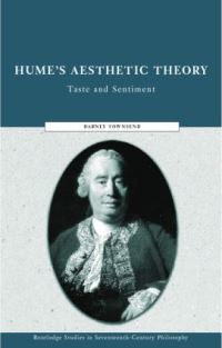 Book Cover for Hume's Aesthetic Theory by Dabney Townsend