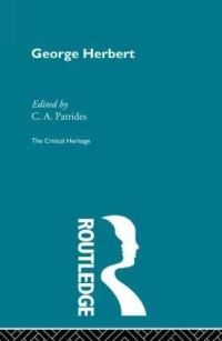 Book Cover for George Herbert by C A Patrides