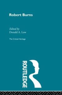 Book Cover for Robert Burns by Donald A Low