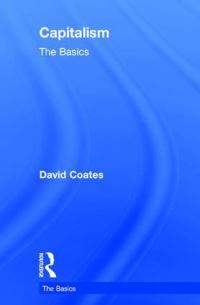 Book Cover for Capitalism by David Coates