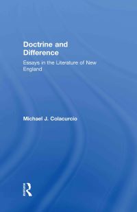 Book Cover for Doctrine and Difference by Michael J Colacurcio