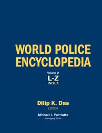 Book Cover for World Police Ency Vol 2 by Dilip K Das