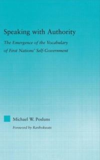 Book Cover for Speaking With Authority by Michael Posluns