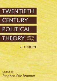 Book Cover for Twentieth Century Political Theory by Stephen Eric Bronner