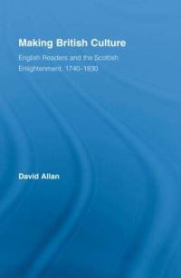Book Cover for Making British Culture by David Allan