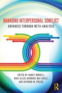 Book Cover for Managing Interpersonal Conflict by Nancy Burrell