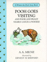 Book Cover for Pooh Goes Visiting by A A Milne, Ernest H Shepard