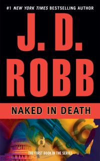 Book Cover for Naked in Death by J D Robb, Copyright Paperback Collection Library of Congress