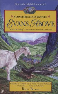 Book Cover for Evans Above by Rhys Bowen, Copyright Paperback Collection Library of Congress