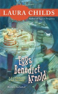 Book Cover for Eggs Benedict Arnold by Laura Childs