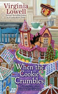 Book Cover for When the Cookie Crumbles by Virginia Lowell, Copyright Paperback Collection Library of Congress