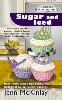 Book Cover for Sugar and Iced by Jenn McKinlay, Copyright Paperback Collection Library of Congress