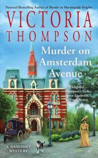 Book Cover for Murder on Amsterdam Avenue by Victoria Thompson