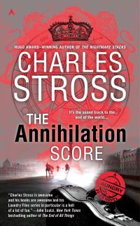 Book Cover for The Annihilation Score by Charles Stross