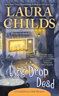 Book Cover for Egg Drop Dead by Laura Childs