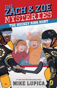 Book Cover for The Hockey Rink Hunt by Mike Lupica