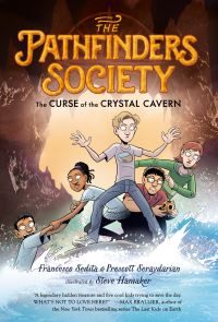 Book Cover for The Curse of the Crystal Cavern by Francesco Sedita, Prescott Seraydarian