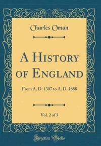 Book Cover for A History of England, Vol. 2 of 3 by Charles Oman