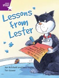 Book Cover for Rigby Star Independent Year 2 Purple Fiction Lessons From Lester Single by 