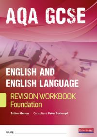 Book Cover for AWA GCSE English and English Language. Revision Workbook by Esther Menon