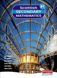 Book Cover for Scottish Secondary Maths Blue 1 Student Book by SSMG