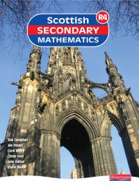 Book Cover for Scottish Secondary Mathematics Red 4 Student Book by Tom Sanaghan, Jim Pennel, Carol Munro, Carole Ford, John Dalton, Elaine Walker