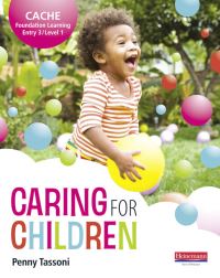 Book Cover for Caring for Children. CACHE Foundation Learning Entry 3/Level 1 by Penny Tassoni