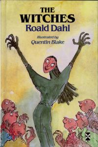 Book Cover for The Witches by Roald Dahl, Quentin Blake