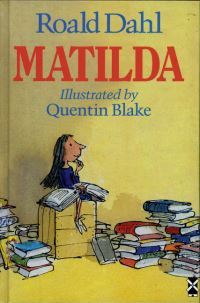 Book Cover for Matilda by Roald Dahl, Quentin Blake