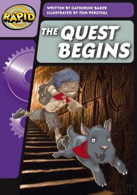 Book Cover for The Quest Begins by Catherine Baker