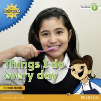 Book Cover for Things I Do Every Day by Kate Riddle