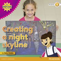 Book Cover for Creating a Night Skyline by Kate Riddle