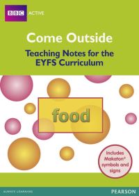 Book Cover for Come Outside Food by 