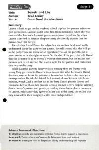 Book Cover for Literacy World Comets Stage 2 by Brian Keaney