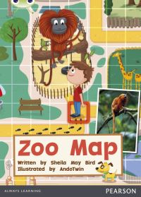 Book Cover for Bug Club Independent Non Fiction Year 1 Green A Zoo Map by Sheila Bird