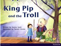 Book Cover for King Pip and the Troll by Janine Scott