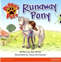 Book Cover for Pippa's Pets. Runaway Pony by Dee White